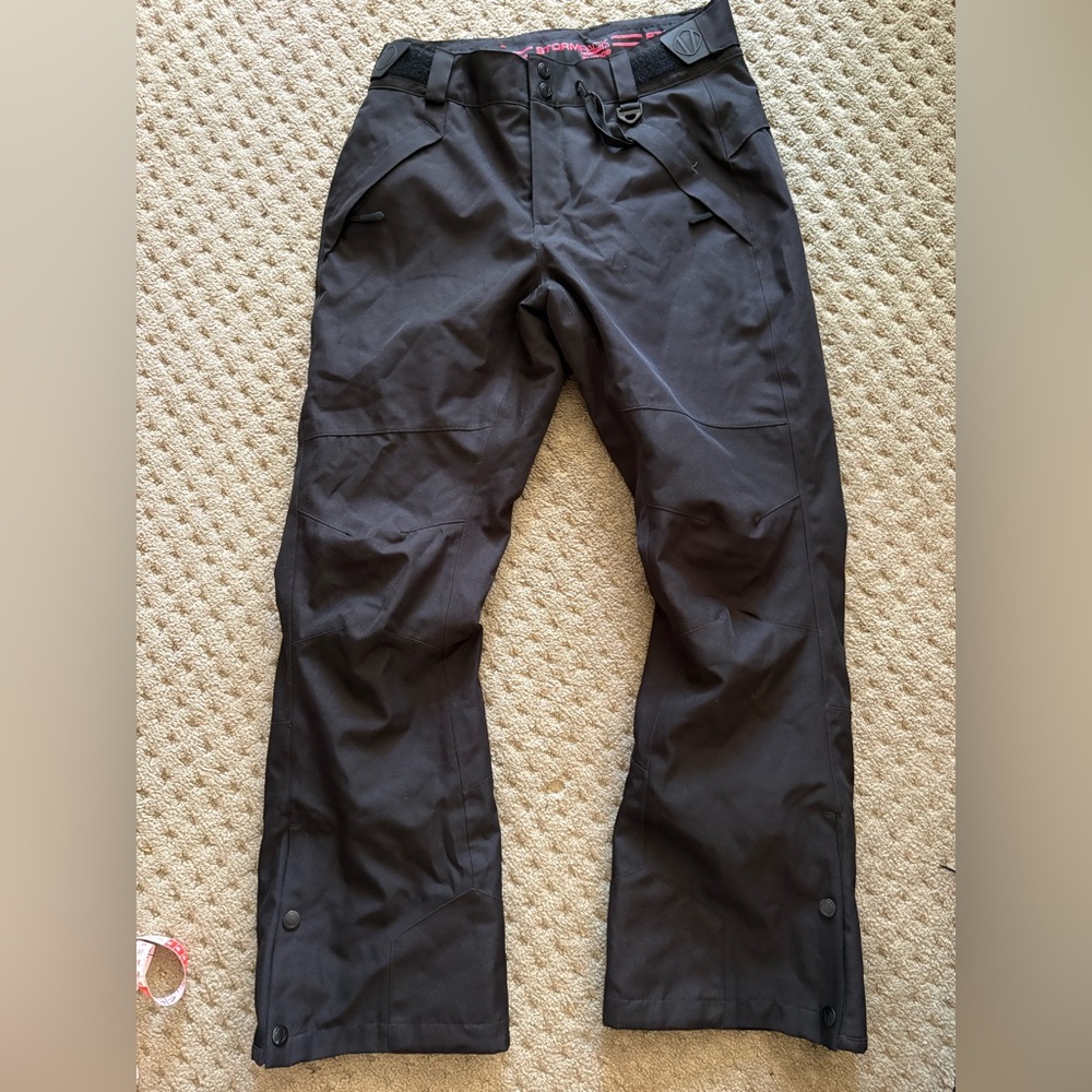 Black ski snow  winter pants  for Women